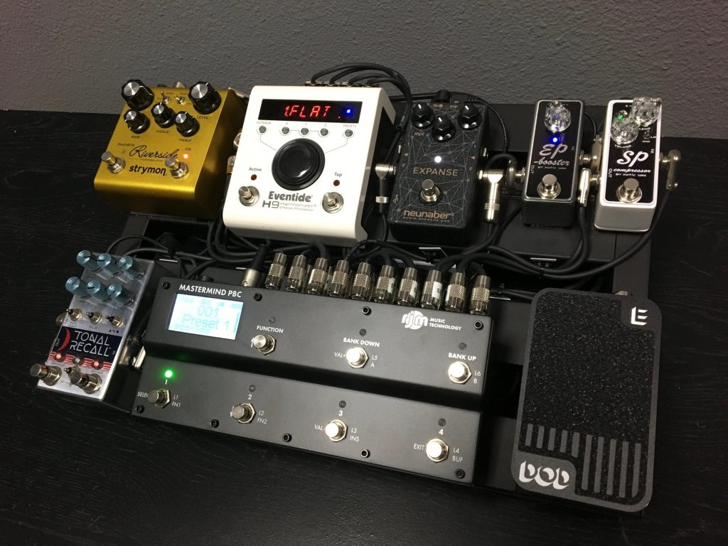 PBC/6X New Pedalboard Controller with Loop Reordering RJM Music
