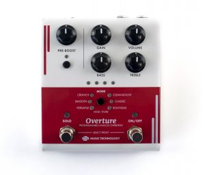 Overture - Programmable Overdrive Pedal - Front View