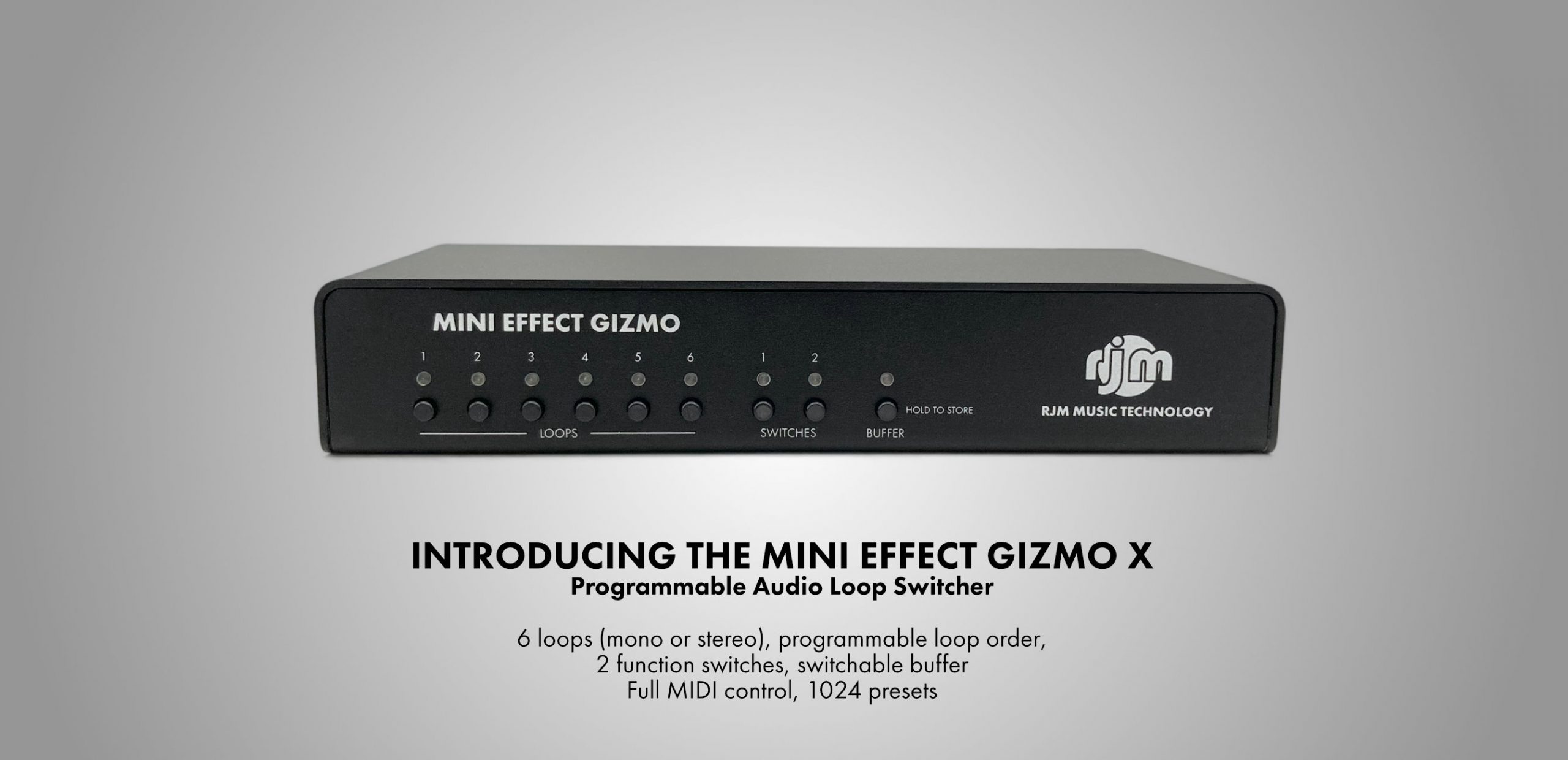 Mini Effect Gizmo X Programmable Audio Loop Switcher