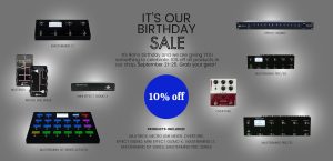 Birthday Sale! 10% off select items.