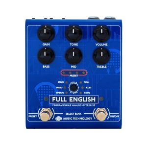 Full English in blue - front view